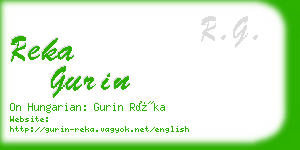 reka gurin business card